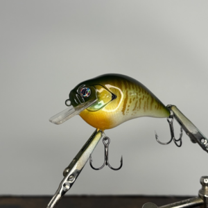 Custom hand painted crank bait in Minnesota. Minnesota Crankbait, great for freshwater fishing. Bluegill Painted Crankbait